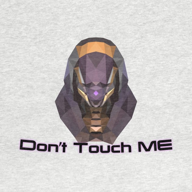 Low Poly "Don't Touch ME" Tali by hoodwinkedfool